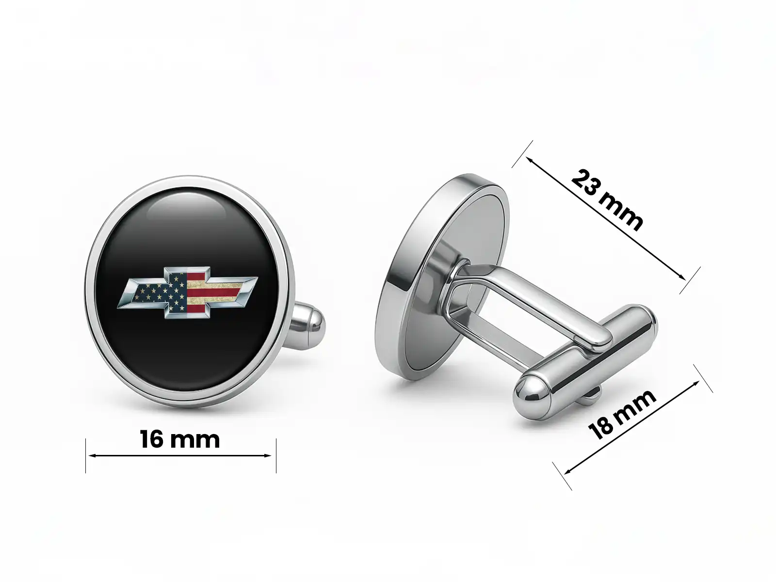 Chevrolet Stilvolle Manschettenknöpfe Premium Universal Herren